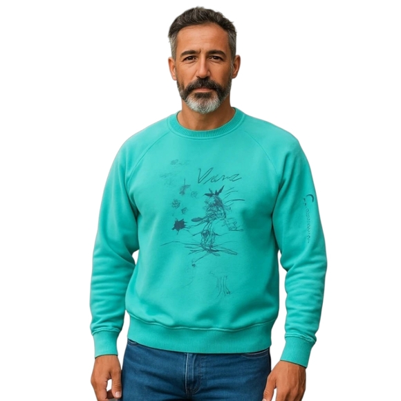 Burberry Green Crewneck Sweatshirt - Picture 9 of 10